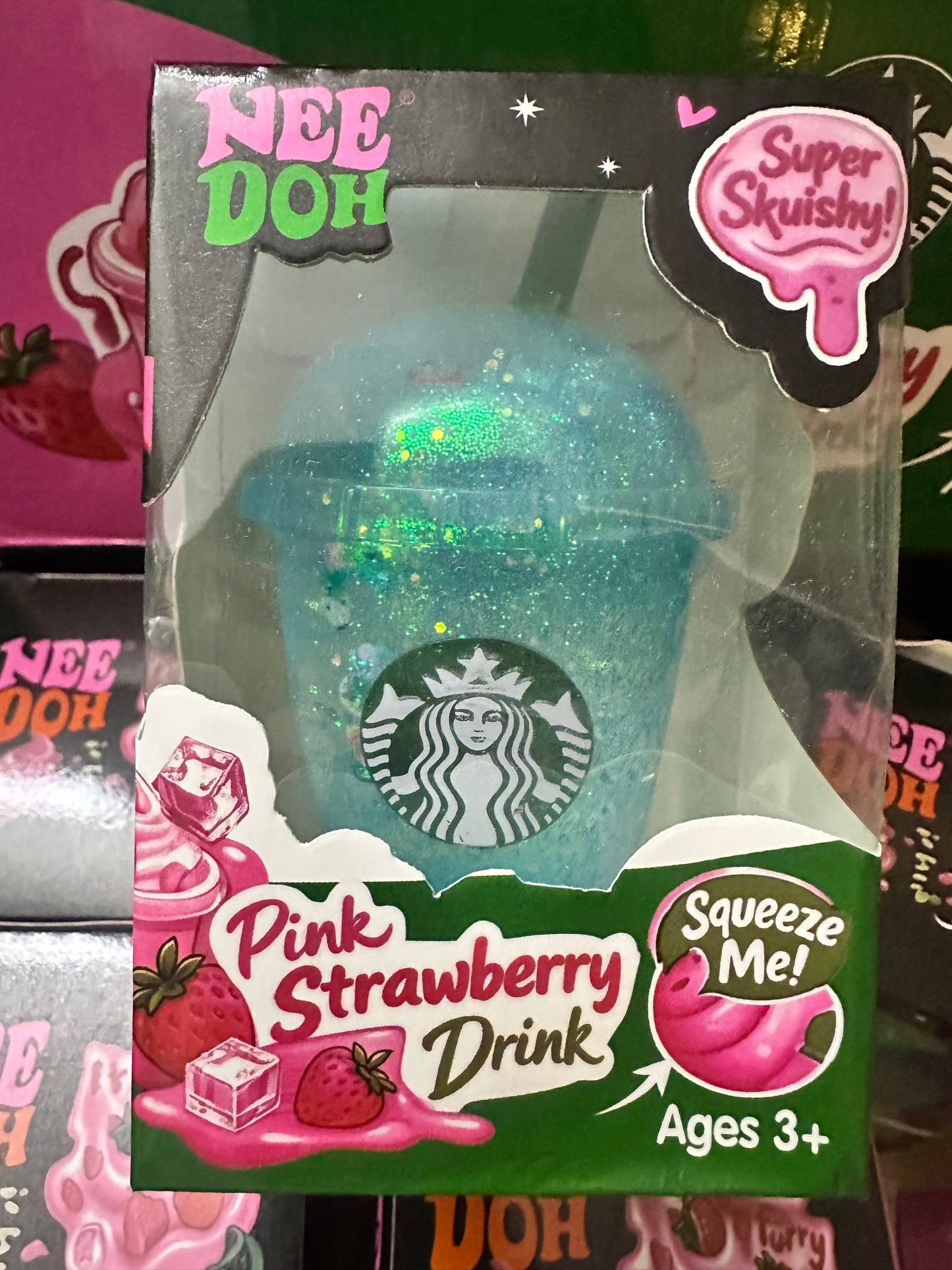 Starbucks Pink Drink Squish