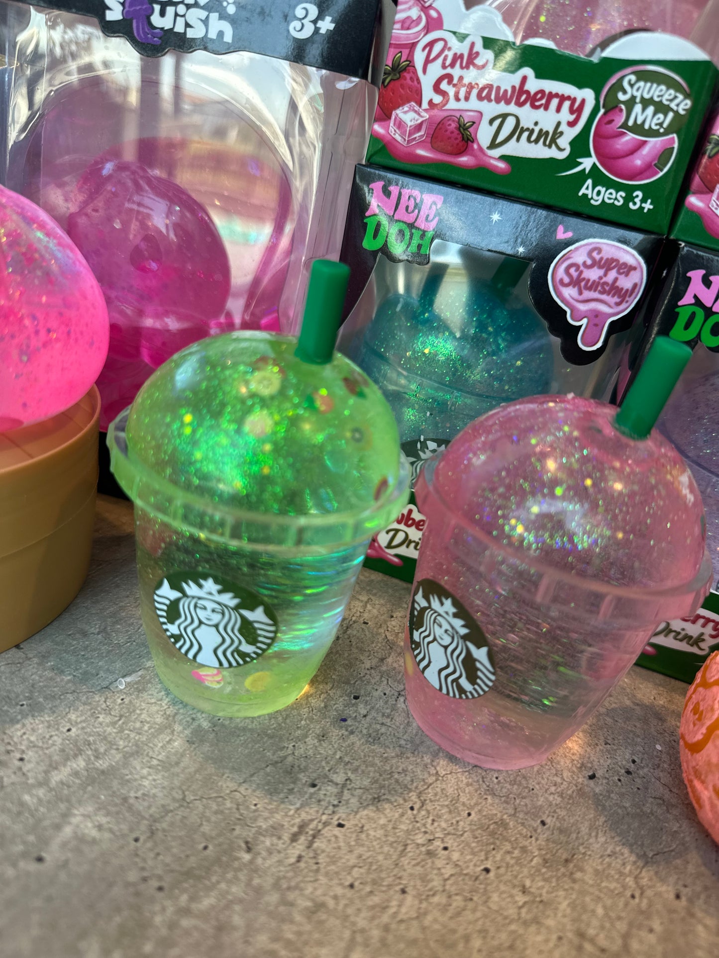 Starbucks Pink Drink Squish