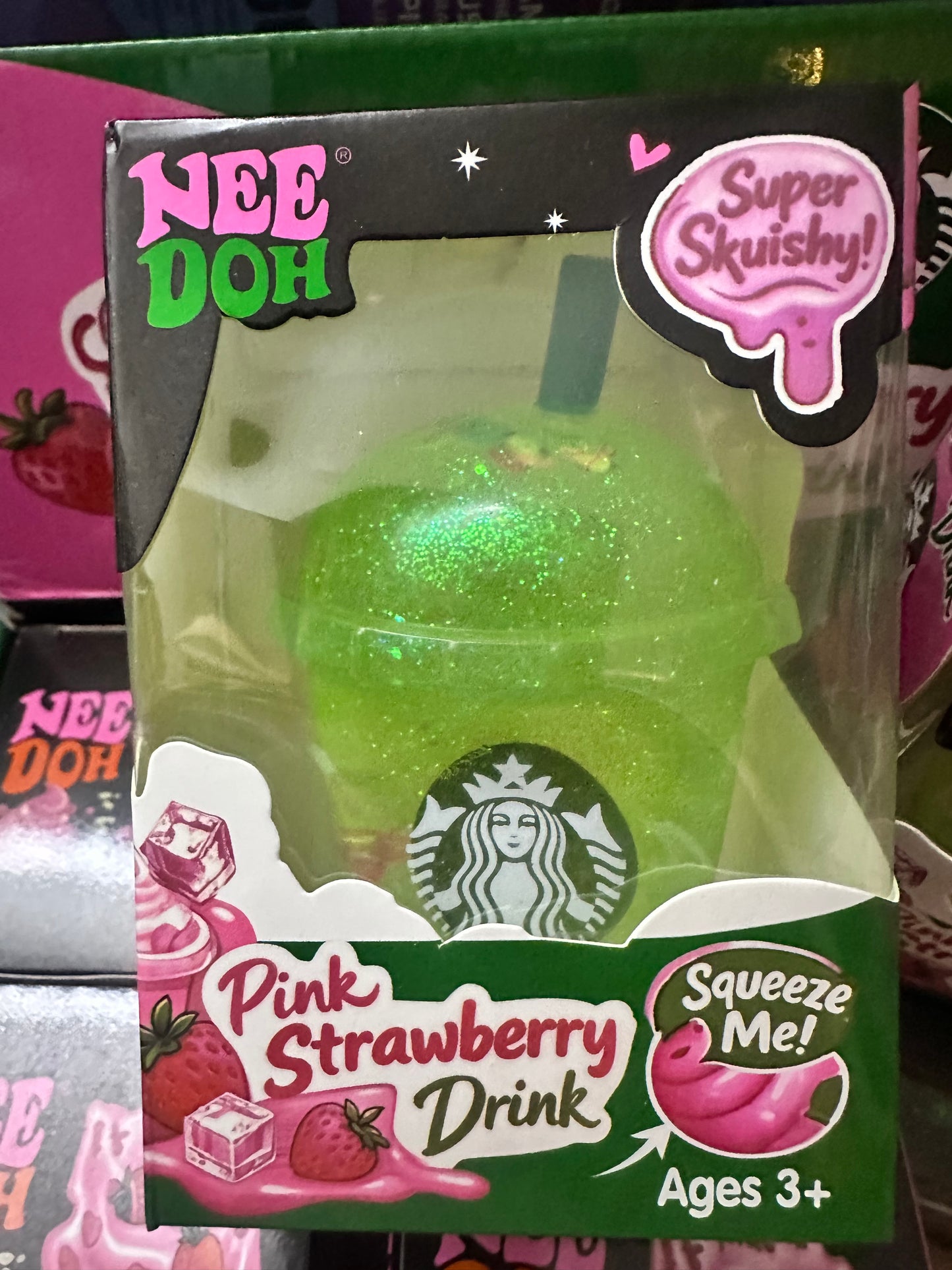 Starbucks Pink Drink Squish
